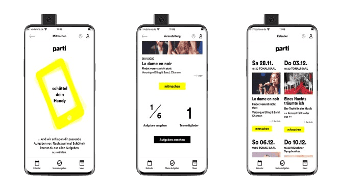 PARTi App screenshot